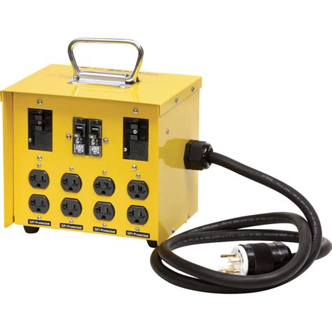 portable generator outlet boxes